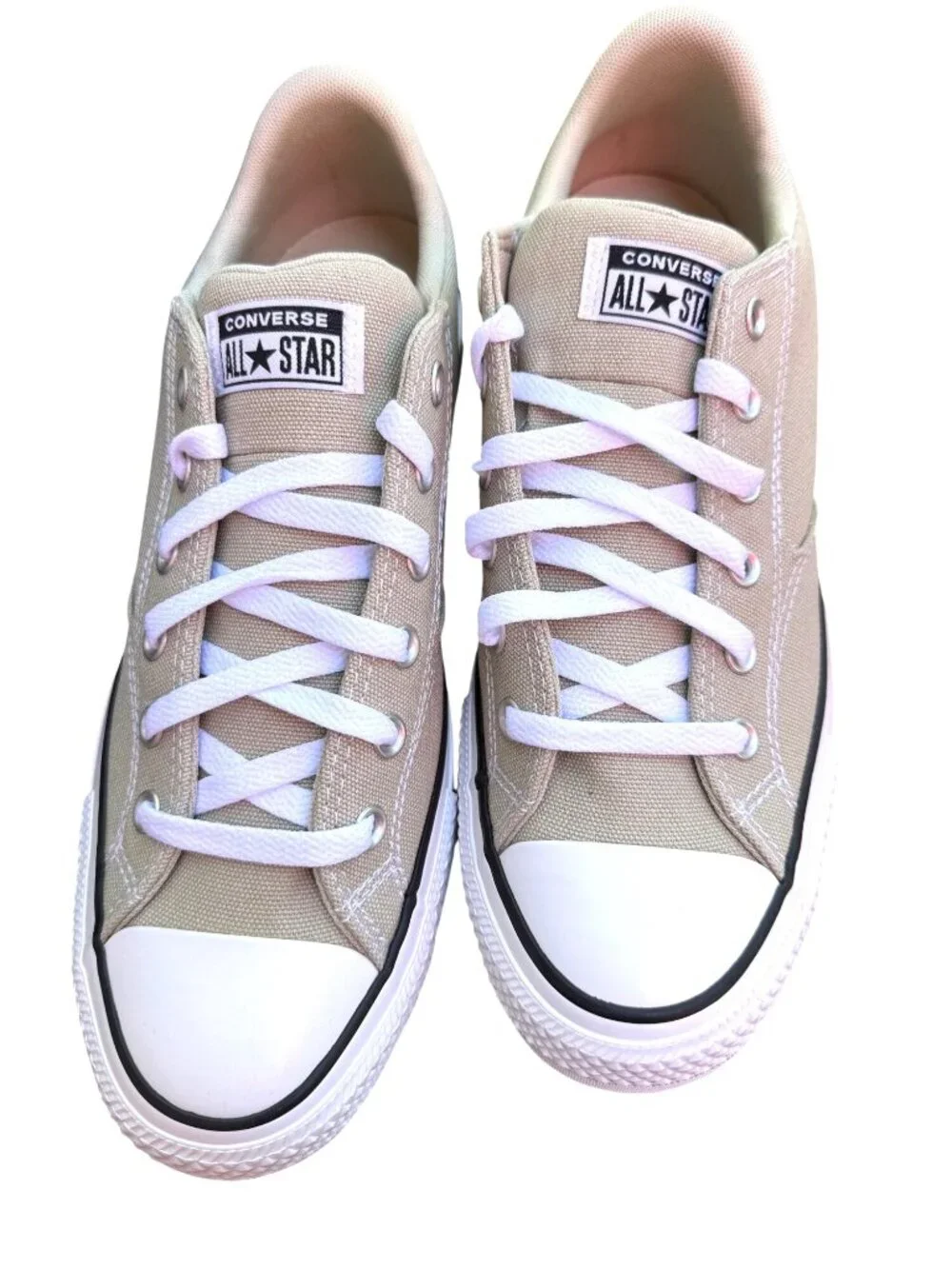 Converse All Star Men’s 11.5 WMNS 13.5 EU 46 Tan Sneaker NWB - Picture 4 of 12